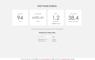 Fast Page Scroll screenshot 3