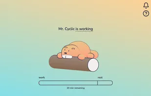 Mr. Cyclic is working