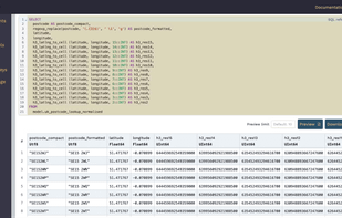 Data shaping with SQL
