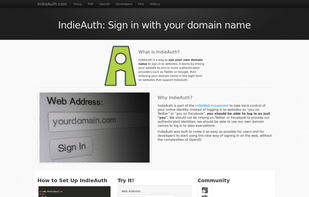 IndieAuth screenshot 1