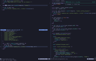 CosmicNvim screenshot 2