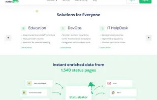 StatusGator screenshot 1
