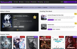 WebNovelDB screenshot 1