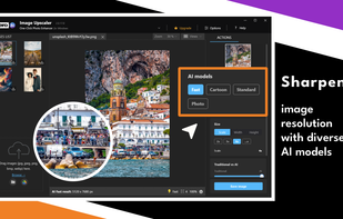 Nero Lens - AI Image Upscaler screenshot 1