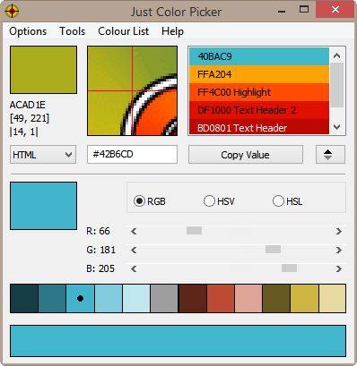 Just Color Picker - Download