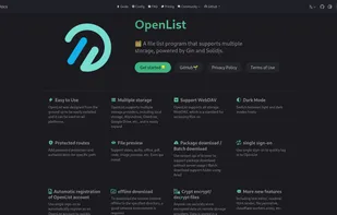 OpenList screenshot 1