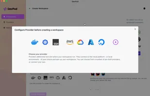 DevPod screenshot 1