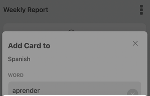 Memozora screenshot 2