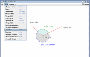 OnScreenProtractor screenshot 1