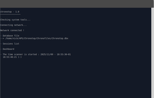 Time control in console mode
