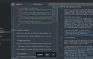 Sublime Text screenshot 1