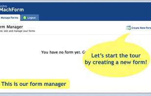 MachForm screenshot 1