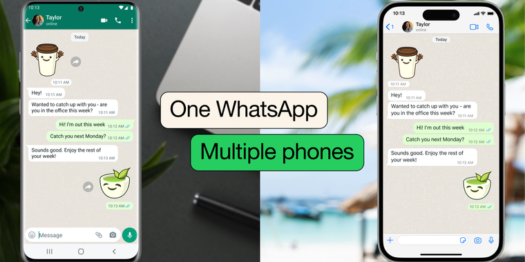 WhatsApp launches multi-device feature allowing users to access account on multiple phones image
