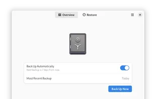 Déjà Dup screenshot 1