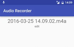 Android Audio Recorder screenshot 3