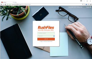 Web app - rebrandabel login screen