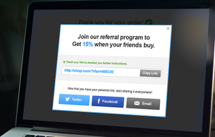 Refersion screenshot 2