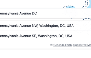 Geocode Earth screenshot 1