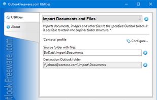 Import Documents and Files for Outlook screenshot 1