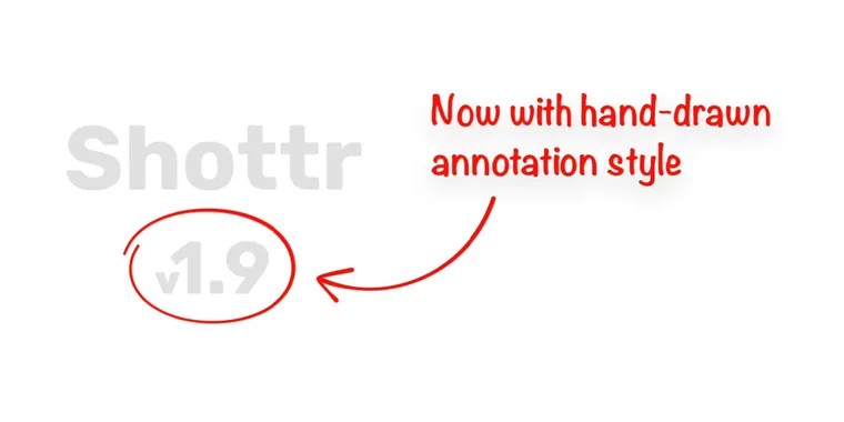 Screenshot app Shottr 1.9 adds S3-compatible cloud uploads & hand-drawn annotation styles image