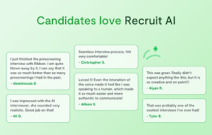 Recruit AI by Ribbon    screenshot 1