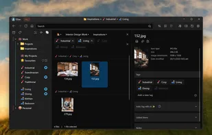 Tag-centric file manager