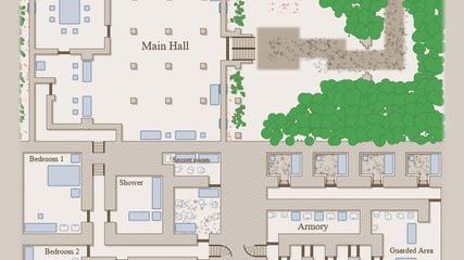 An example of a  mansion map