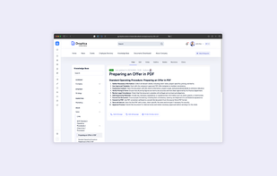 Knowledge base - Open Intranet