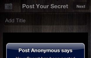 Post Secrets screenshot 1