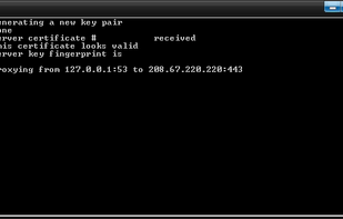 OpenDNS DNSCrypt Proxy screenshot 1