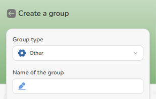 Create a group