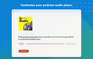 Podcastpage.io screenshot 1