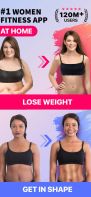 Workout for Women: Fit at Home screenshot 1