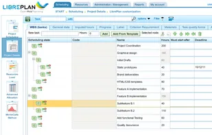 LibrePlan screenshot 1