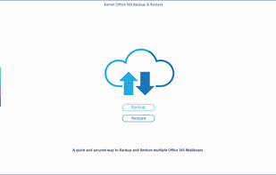 Kernel Office 365 Backup &amp; Restore screenshot 1