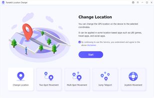 TunesKit Location Changer  screenshot 1
