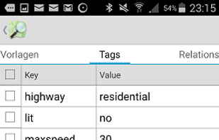 Vespucci screenshot 3