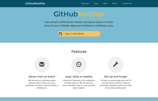 GitHub Notifier screenshot 1