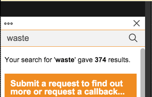 Cludo Site Search screenshot 2