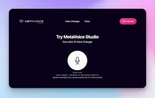 MetaVoice Studio screenshot 1