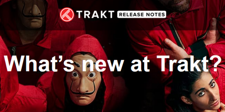 Trakt announces new features including Dark Knight mode image