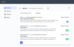 Mailisk screenshot 1