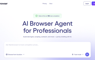 Nextbrowser screenshot 1