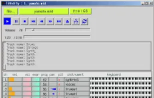 TiMidity++ screenshot 1