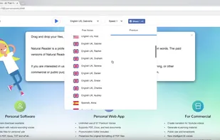 NaturalReader screenshot 1