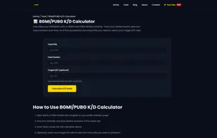 Calculator in action