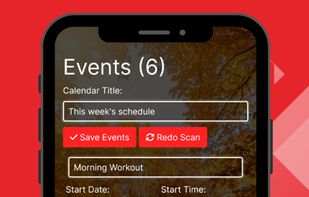 CalendarScan screenshot 3