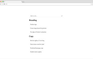 Prod — a thoughtful to-do list screenshot 1