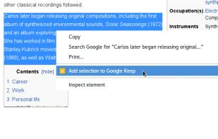 Popup for Keep screenshot 1