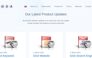 GSA Marketing Software screenshot 1